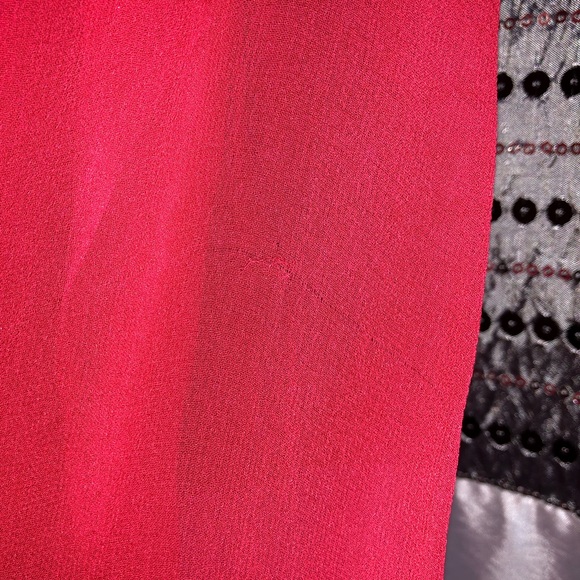 French Connection Coral Bex Beads Cocktail Dress 0 - Picture 8 of 8